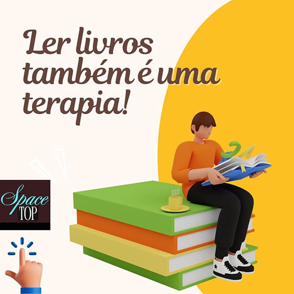 Livro é terapia
